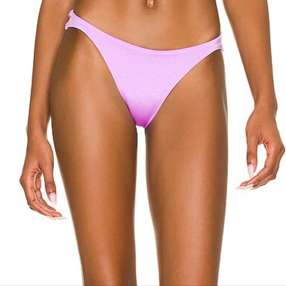 Baobab Collection Ola Shimmer Bikini Bottom Grenade Lavender NWT Size XS Small